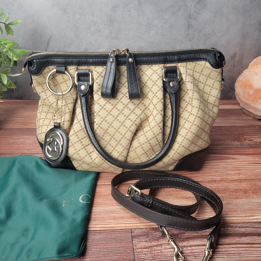 Gucci Sukey Diamante 2 way purse/bag